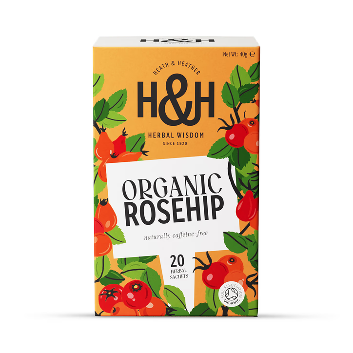 Heath and Heather Rosehip 20 Tea Bags