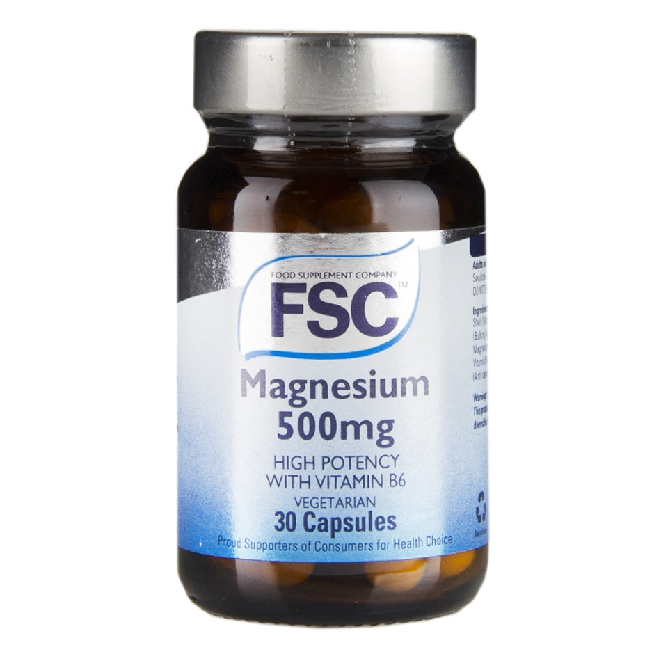 FSC Magnesium 500mg 30 Capsules