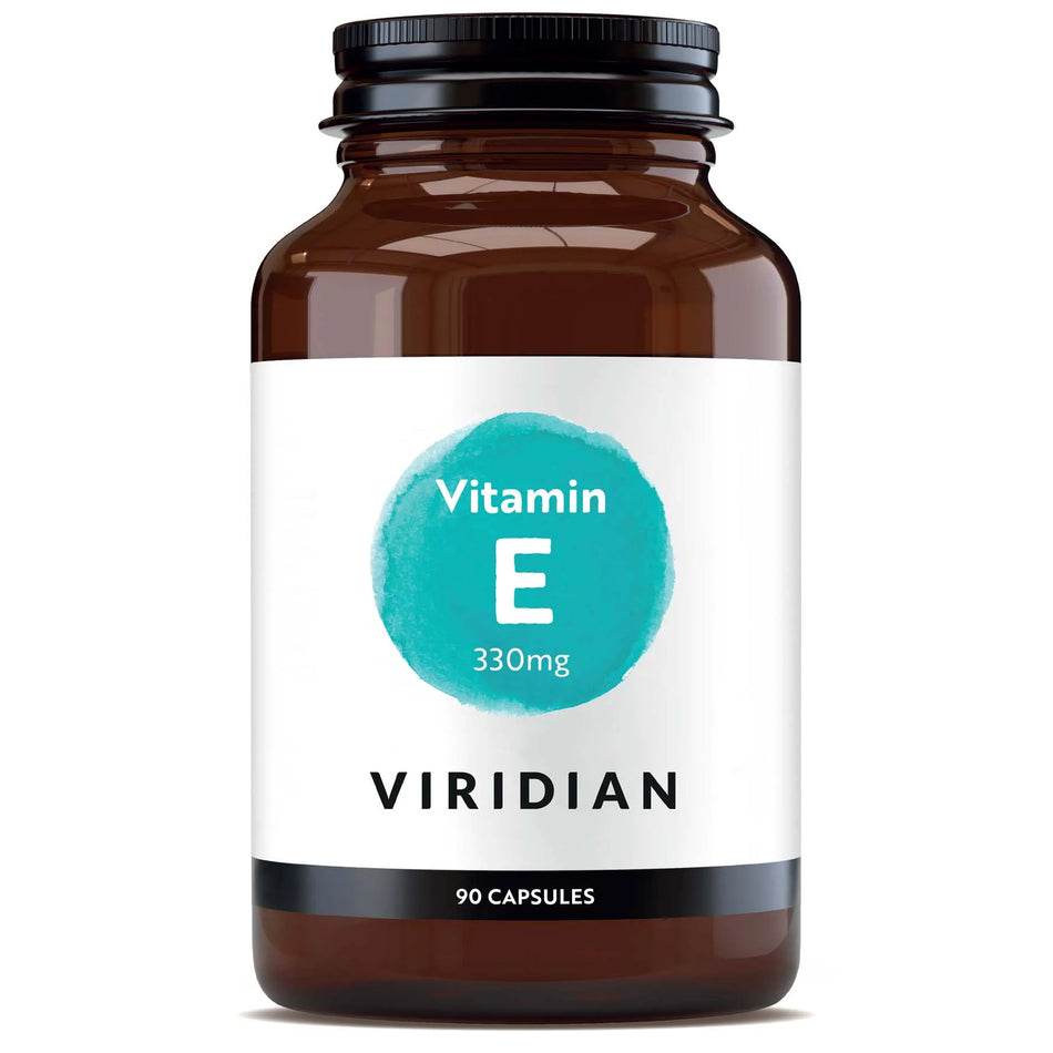 Viridian Natural Vitamin E 330mg 90 Vegan Capsules
