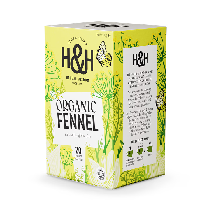 Heath and Heather Fennel 20 Tea Bags