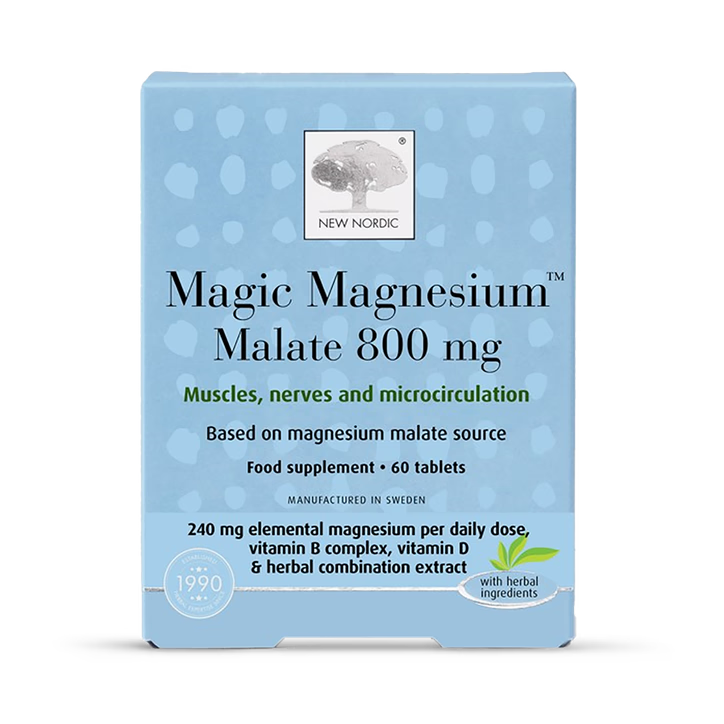 New Nordic Magic Magnesium Malate 60 Tablets