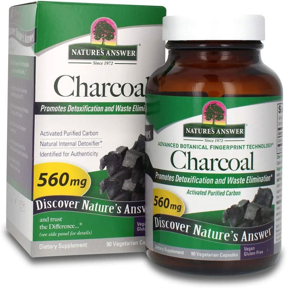 Nature's Answer Charcoal 90 Capsules