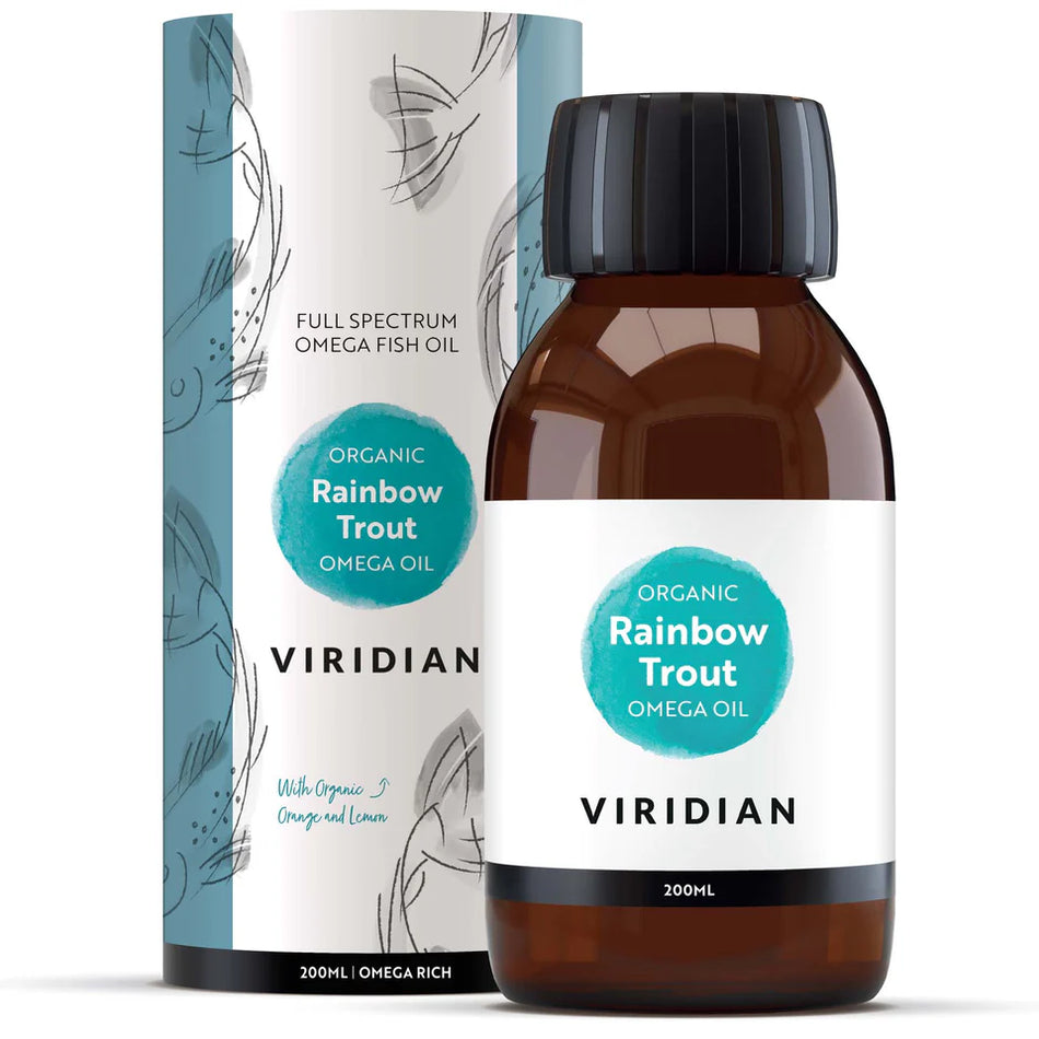 Viridian Rainbow Trout Omega Omega Oil 200ml