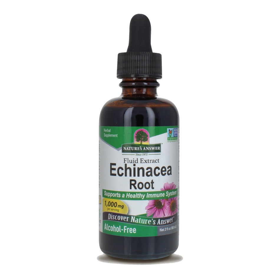 Nature's Answer Echinacea Root 60ml for Healthy Immune System