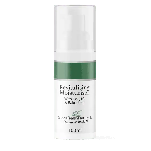 Good Health Naturally Revitalising Moisturiser with CoQ10 and Bakuchiol 100ml