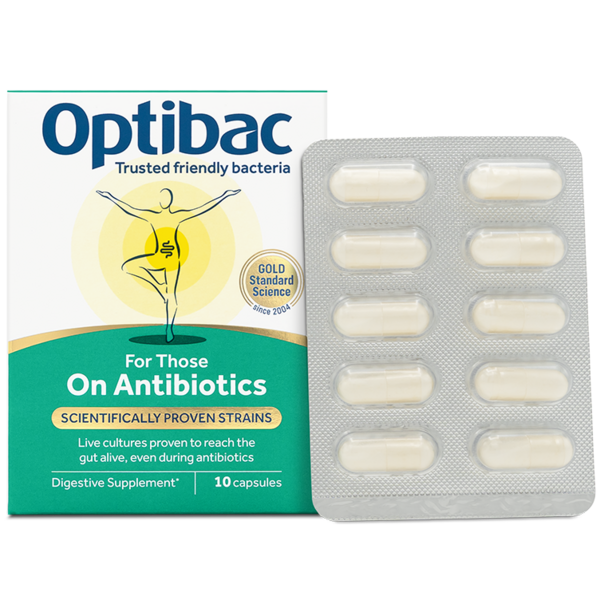 Optibac On Antibiotics 10 capsules
