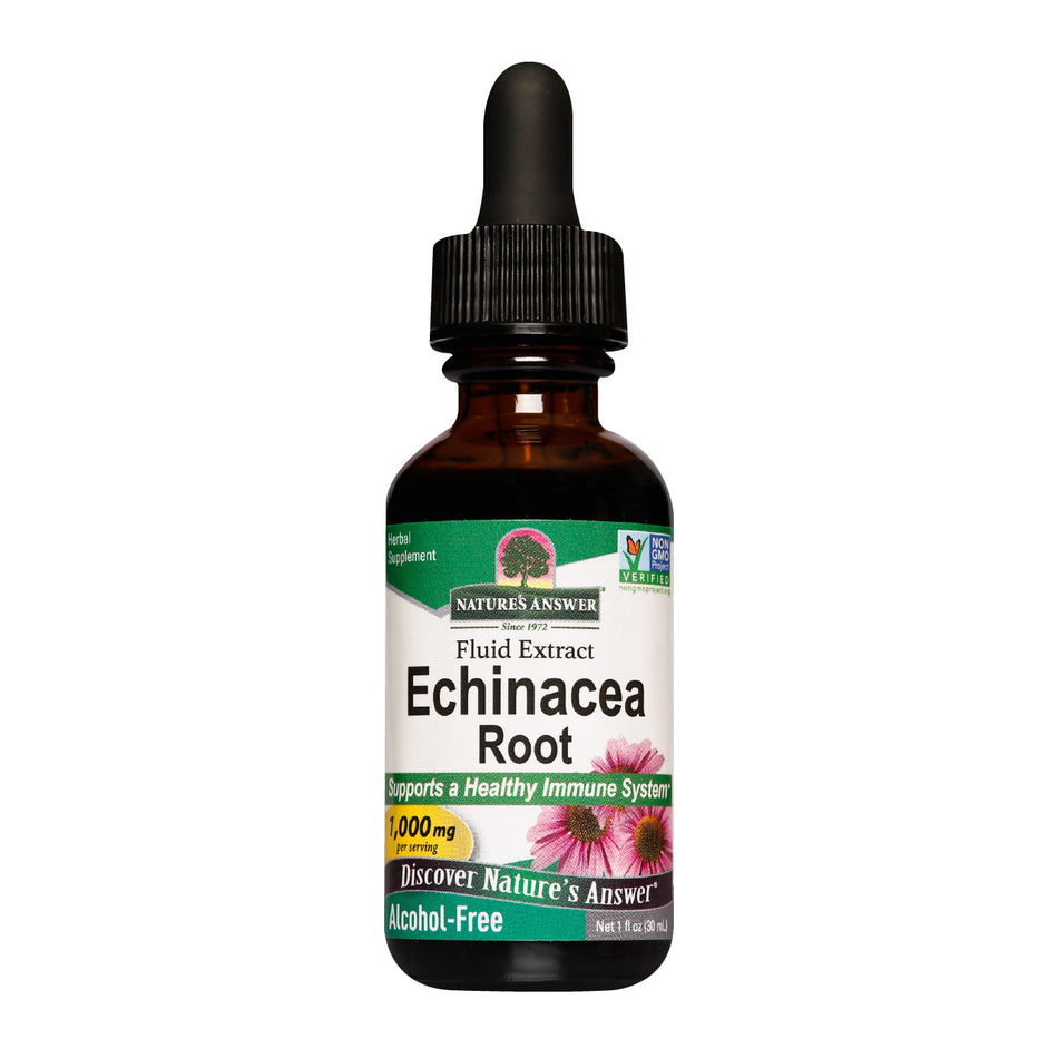 Nature's Answer Echinacea Root 30ml for Healthy Immune System