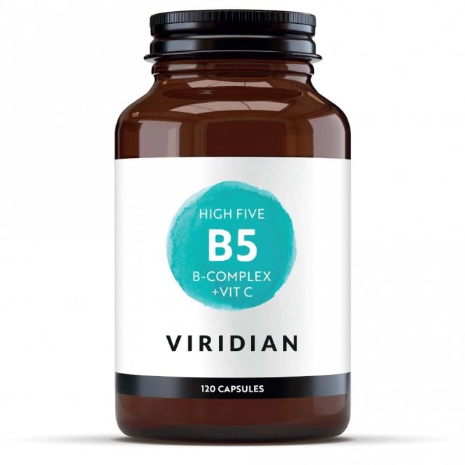 Viridian High B5 Complex + Vit C 120 Veg Capsules