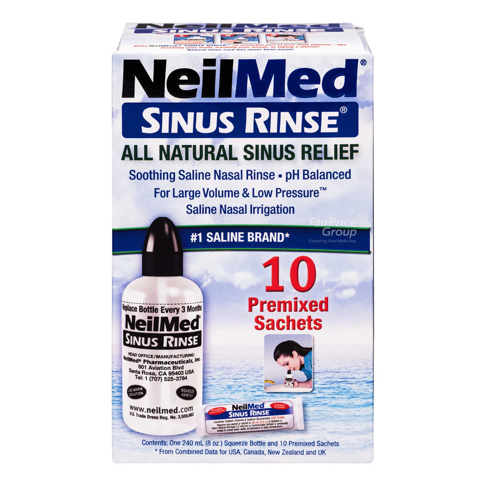 NeilMed Sinus Rinse 10 Premixed Sachets