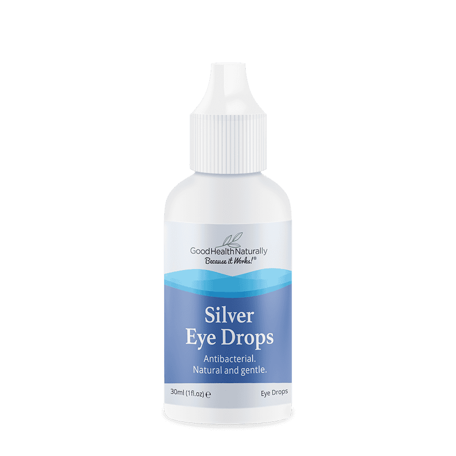 Good Health Naturally Silver Eye Drops Antibacterial Natural and Gentle 30ml
