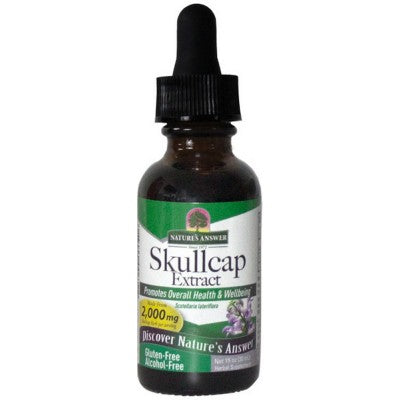 Nature's Answer Skullcap Herb 2,000 mg Root Herbal Liquid Extract 30ml