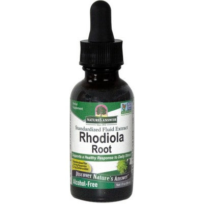 Nature's Answer Rhodiola Rosea 30ml Tincture Liquid