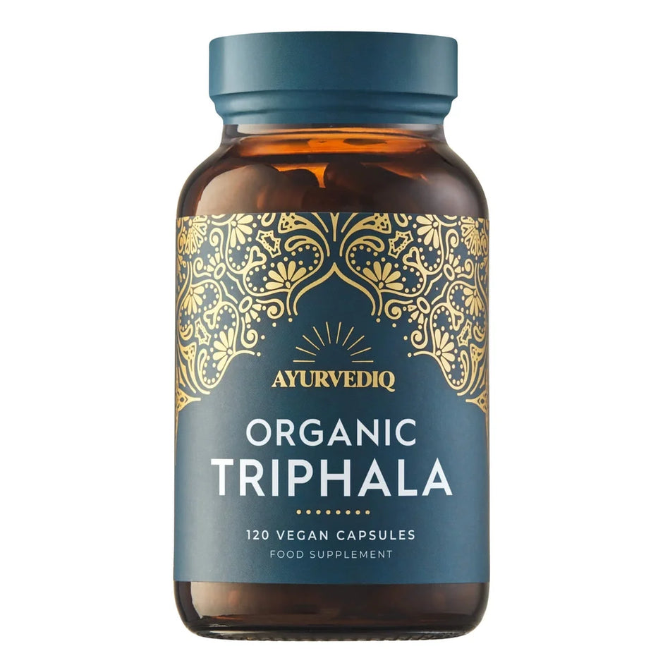 Ayurvediq Wellness Organic Triphala 120 Vegan Capsules