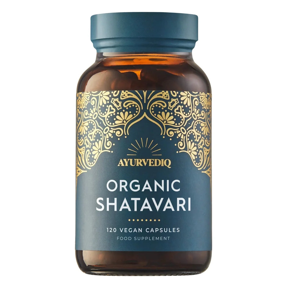 Ayurvediq Wellness Organic Shatavari 120 Vegan Capsules