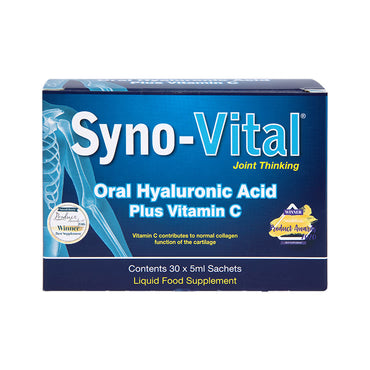 Syno-Vital Hyaluronic Acid Plus Vitamin C 5ml 30 sachets for Normal Collagen