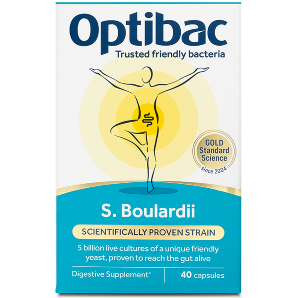 Optibac Saccharomyces Boulardii 40 capsules