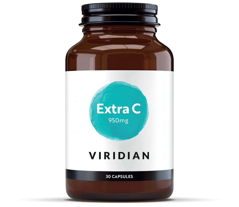 Viridian Extra C 950mg 30 Vegan Capsules