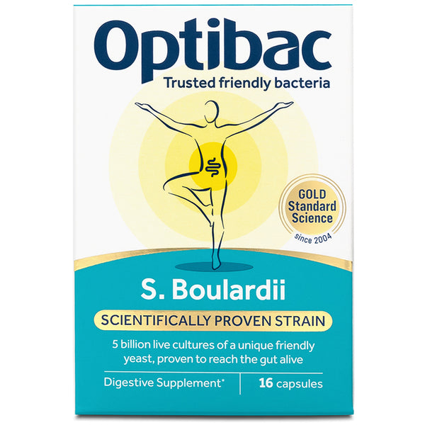 Optibac Saccharomyces Boulardii 16 capsules