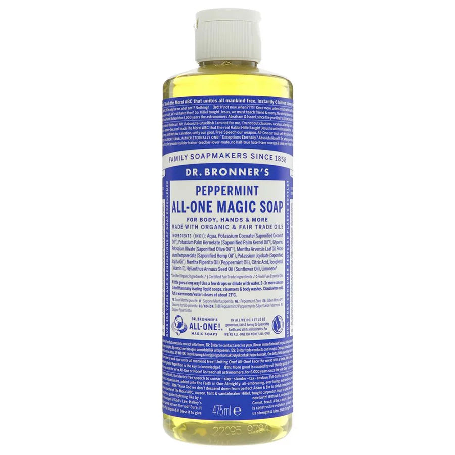 Dr. Bronner's Peppermint All-One Magic Soap 475ml