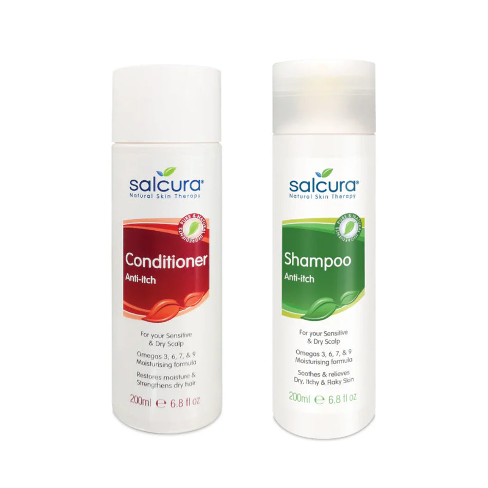 Salcura Duo Pack Omega Rich Shampoo and Conditioner 200ml