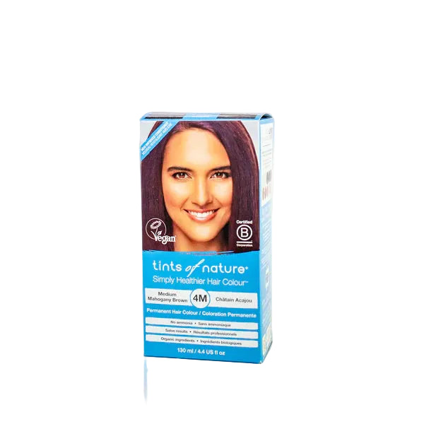 Tints of Nature Simply Healthier Hair Colour 4M Medium Mahogany Brown 130ml