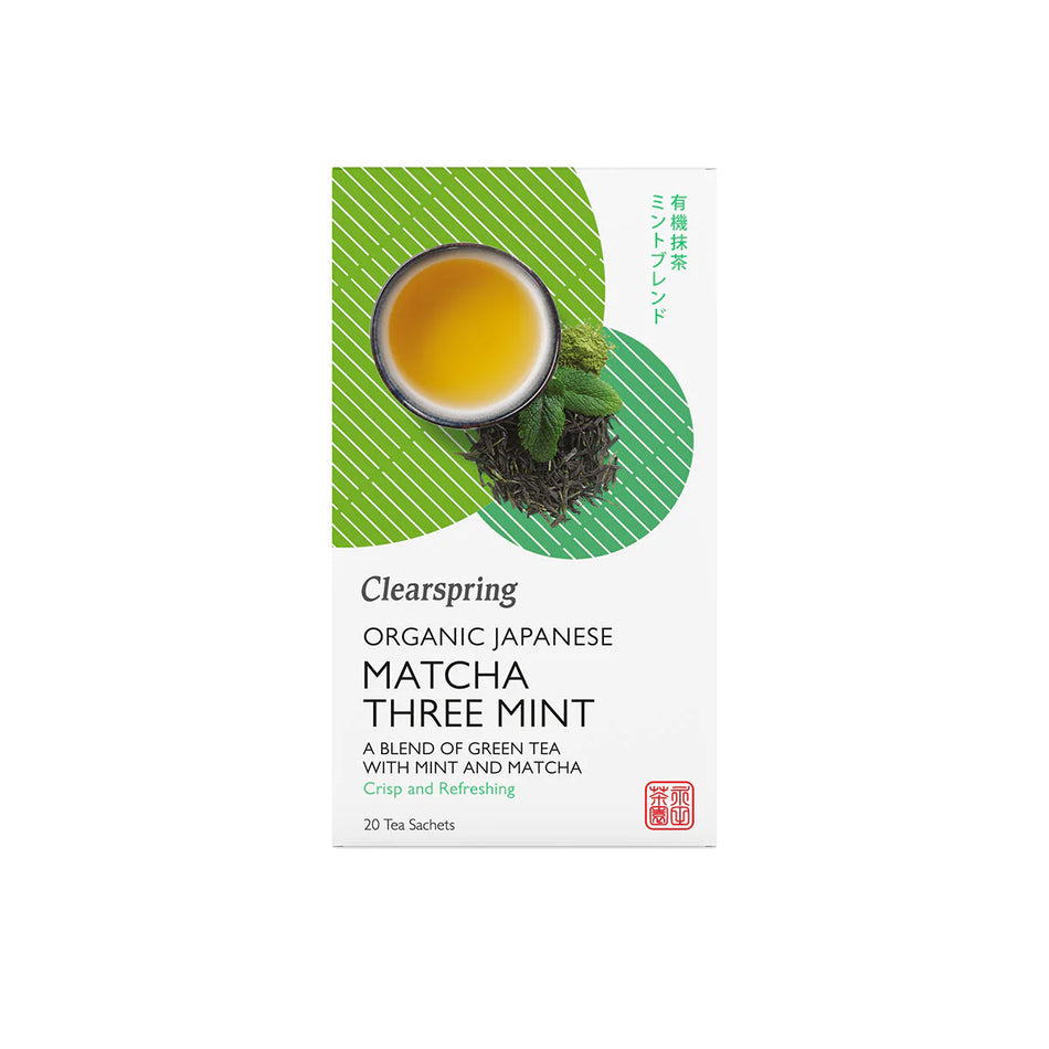 Clearspring Matcha Genmaicha 20 Tea Sachets