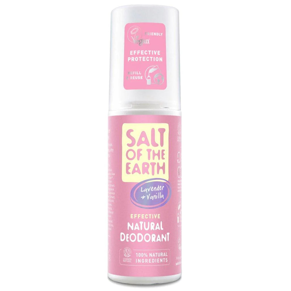 Salt of the earth Lavender & Vanilla deodorant Spray 100ml