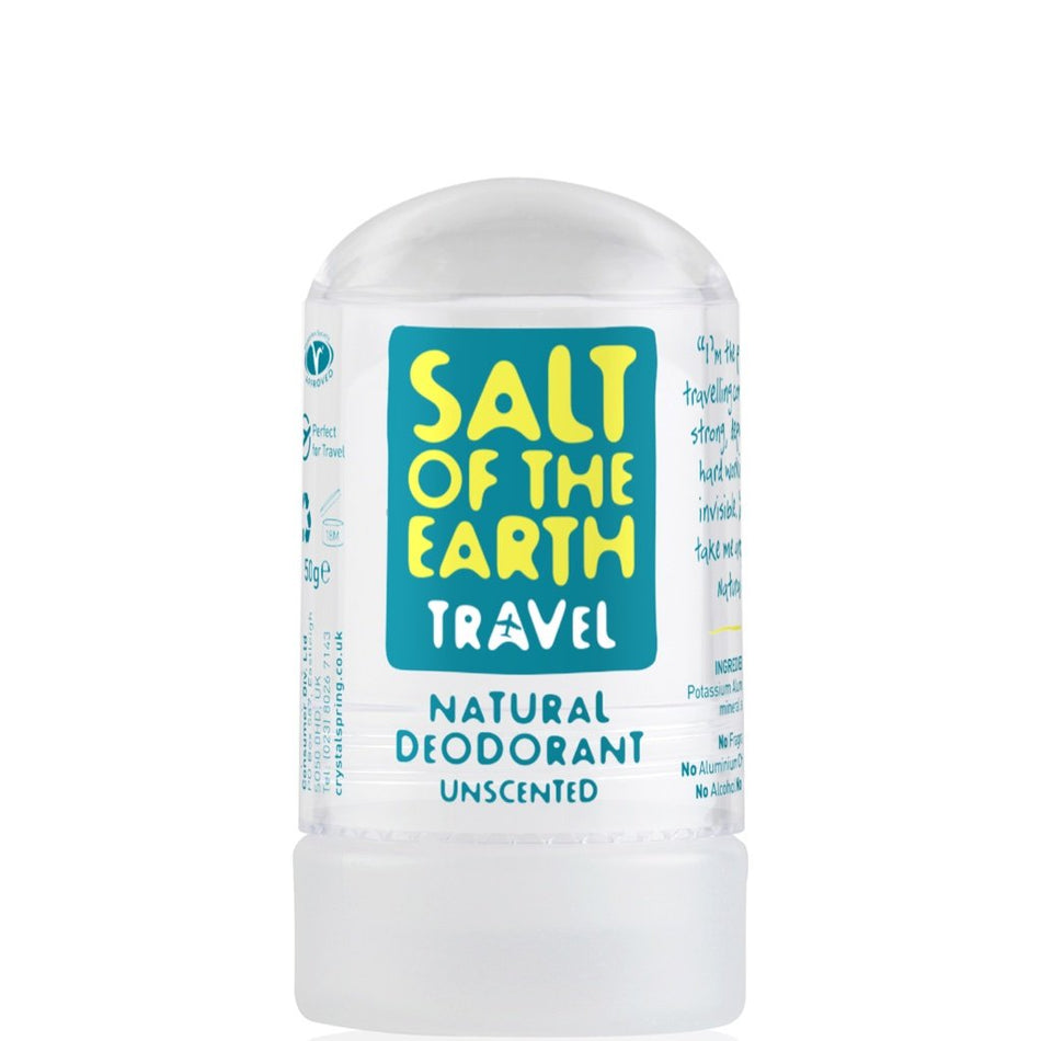 Salt of the earth Unscented Travel Deodorant 50g