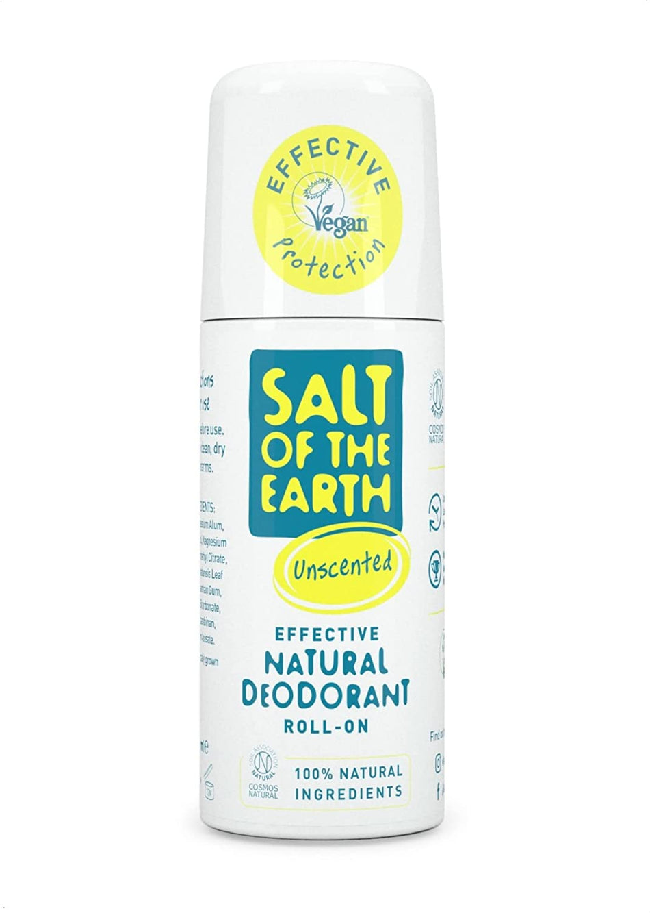 Salt of the earth Unscented Roll on (Not Refillable) 75ml