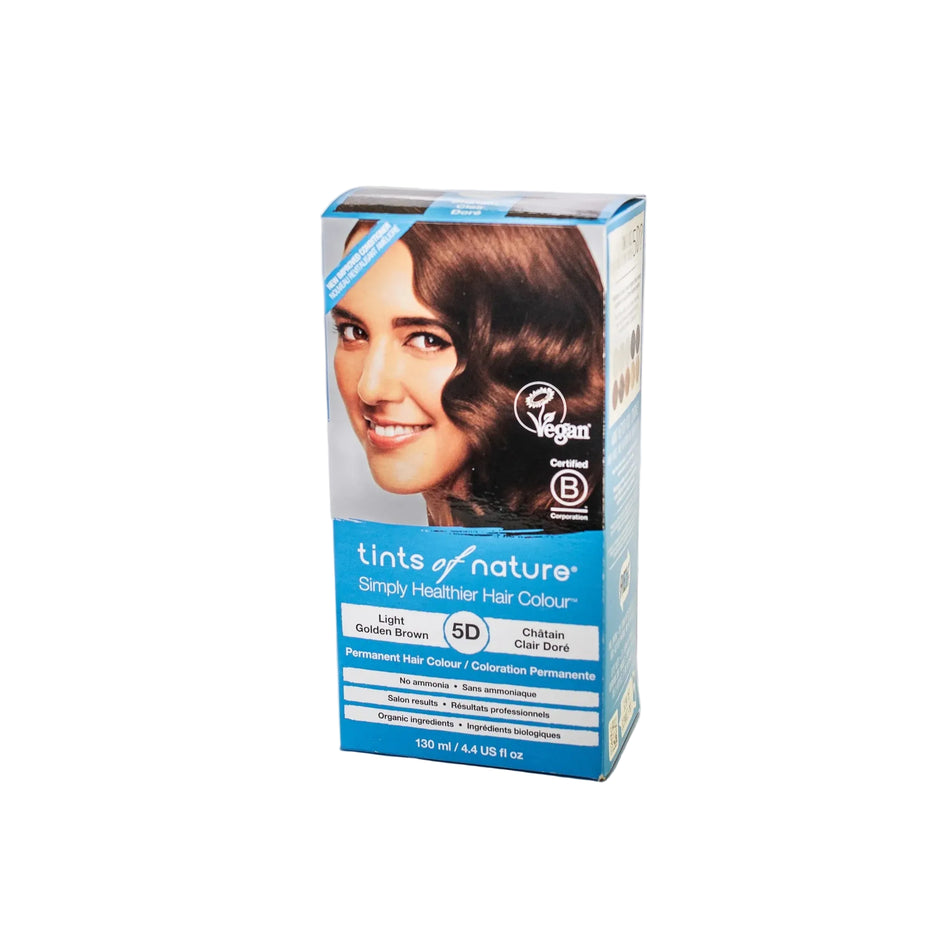 Tints of Nature Simply Healthier Hair Colour 5D Light Golden Brown 130ml
