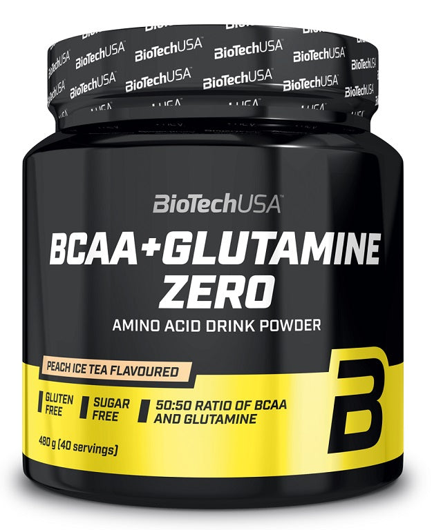 BioTechUSA - BCAA + Glutamine Zero, Orange - 480g