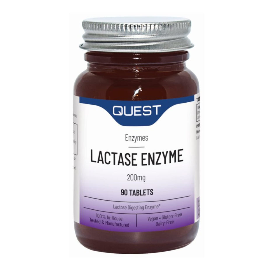 Quest Lactase Enzyme 90 Tablets