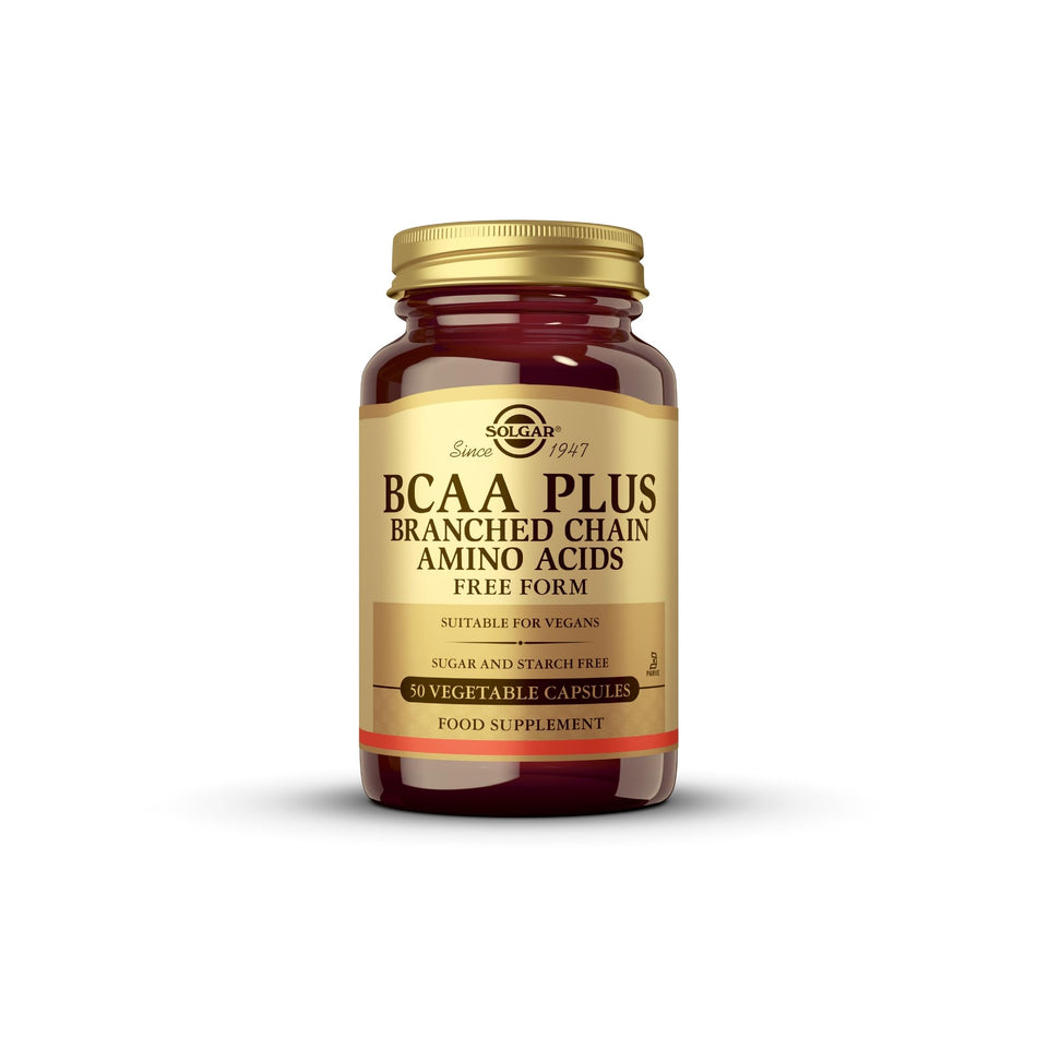 Solgar BCAA Plus 50 Vegetable Capsules