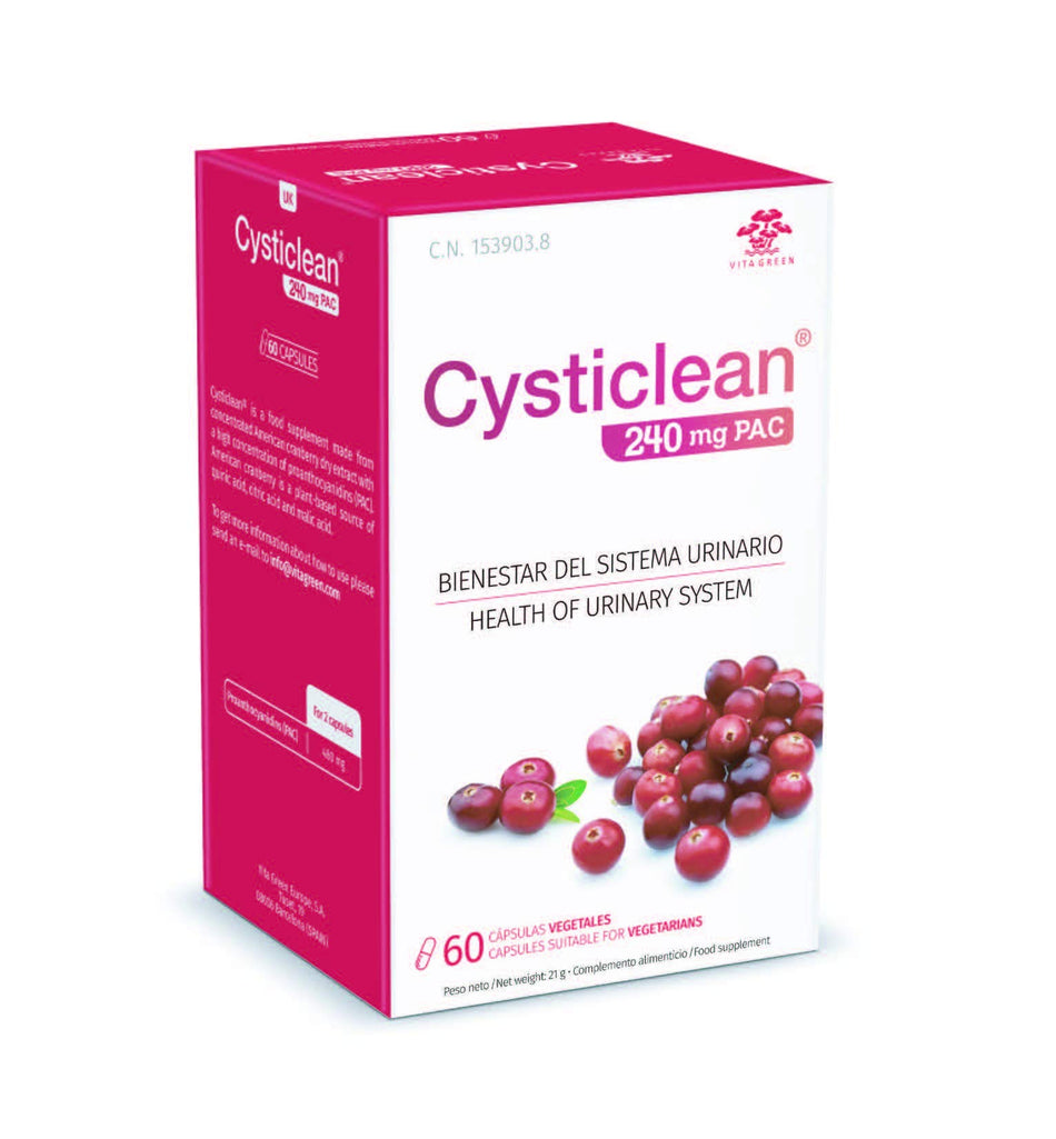 Cysticlean 240mg PAC 60 Capsules