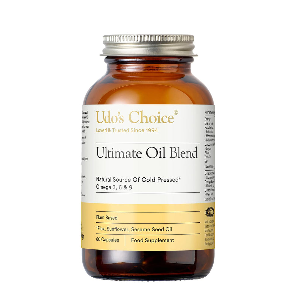 Udo's Choice Ultimate Oil Blend Omega 3.6.9 1000mg 60 Capsules