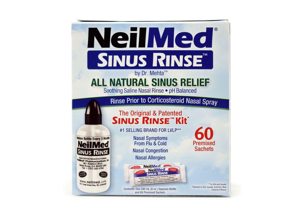 NeilMed Sinus Rinse 60 Premixed Sachets