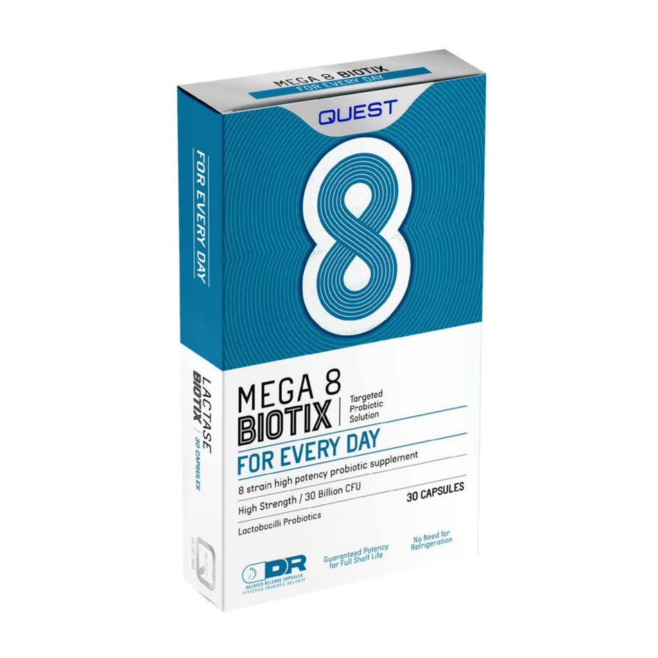 Quest Mega 8 Biotix 30 Capsules
