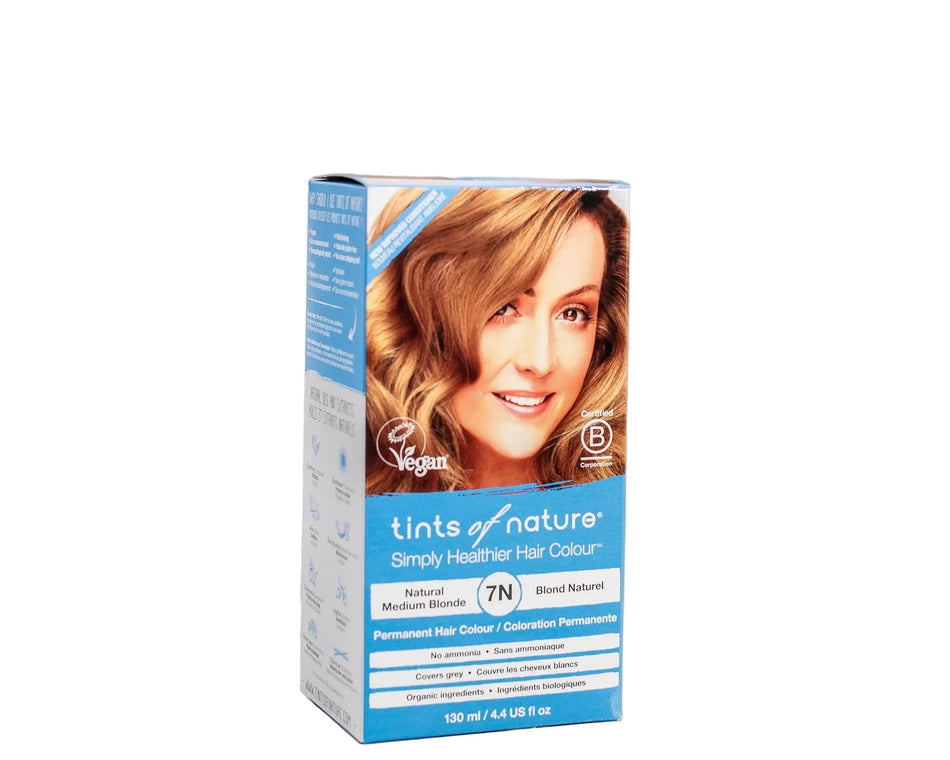 Tints of Nature Simply Healthier Hair Colour 7N Natural Medium Blonde 130ml