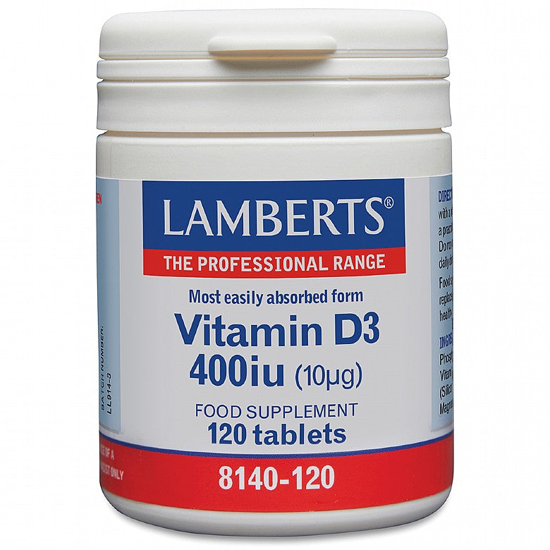 Lamberts Vitamin D 400iu 120 Tablets