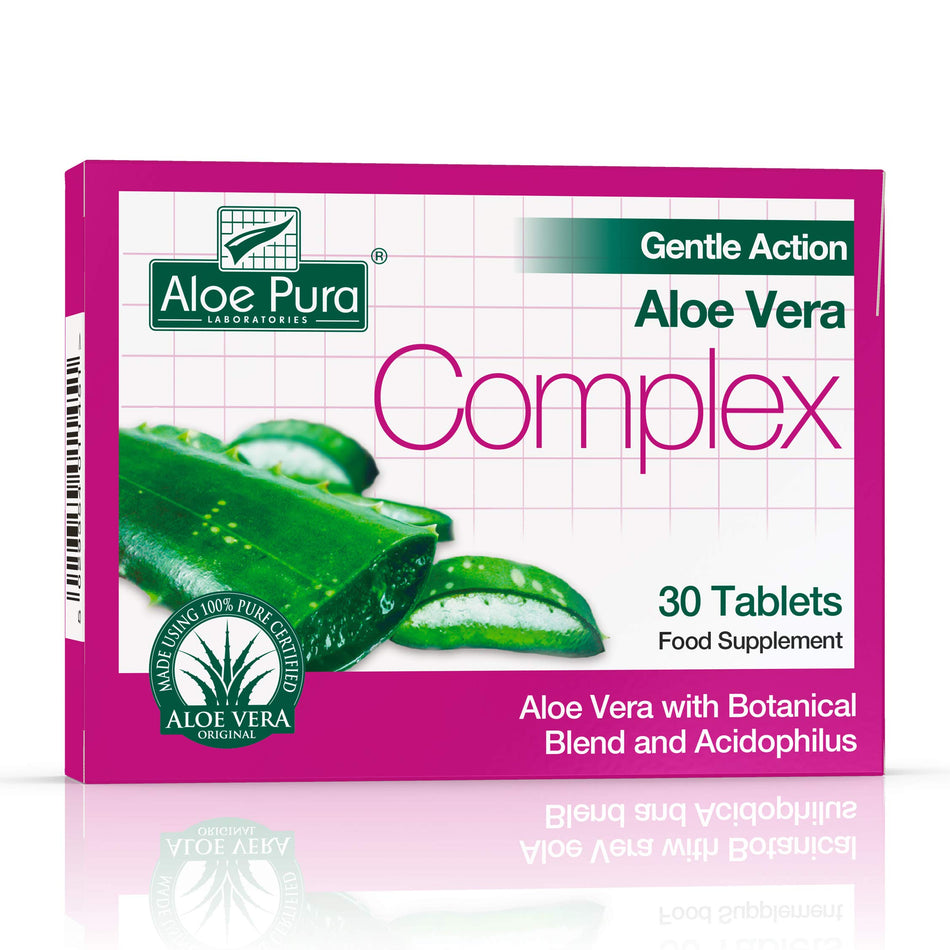Aloe Pura Aloe Vera Gentle Action Complex 30 Tablets