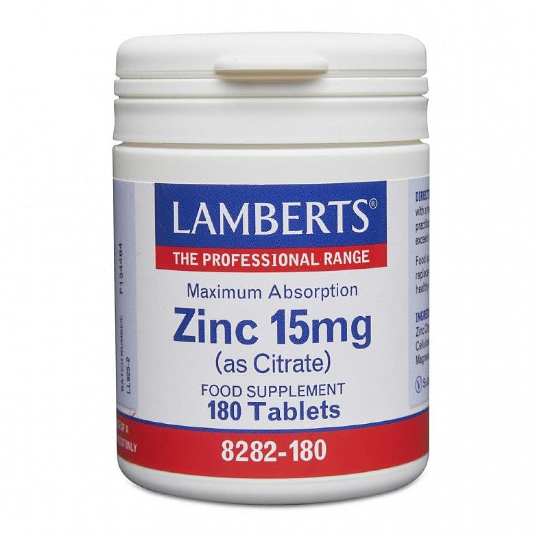 Lamberts Zinc 15mg 90 Tablets