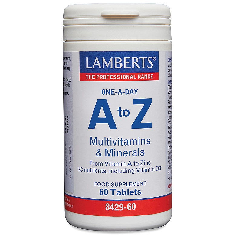 Lamberts A-Z Multivitamins and Minerals 60 Tablets