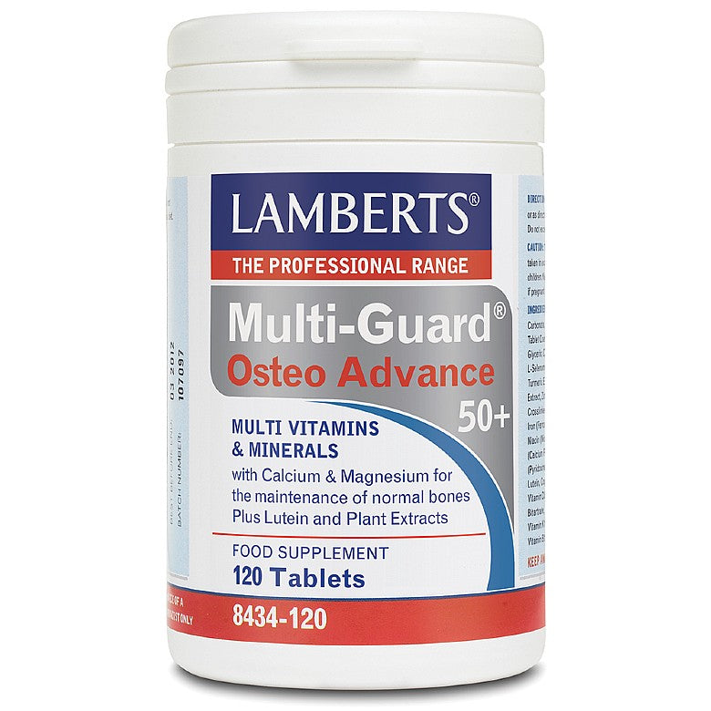 Lamberts MultiGuard OsteoAdvance 50+ 120 Tablets