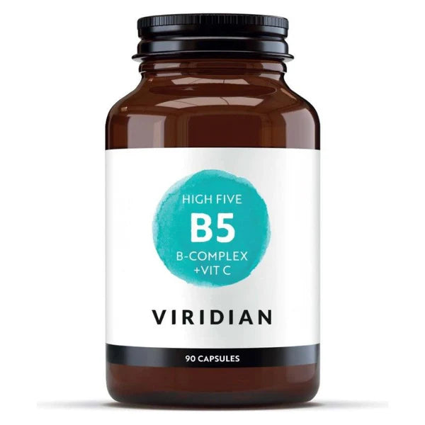 Viridian High B5 Complex + Vit C 90 Veg Capsules