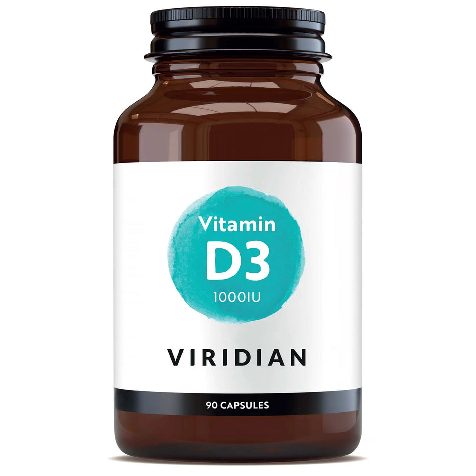 Viridian Vitamin D3 1000iu 90 Vegan Capsules