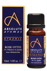 Absolute Aromas - Organic Rose Otto 3% Oil