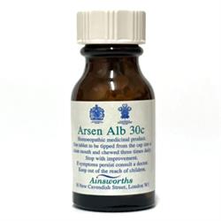 Ainsworths - Arsen Alb 30C Homoeopathic Rem
