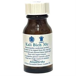 Ainsworths - Kali Bich 30C Homoeopathic Rem