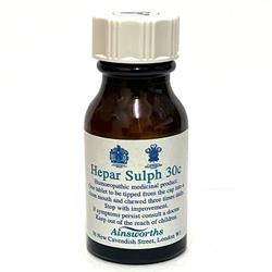 Ainsworths - Hepar Sulph 30C Homoeopathic