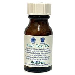 Ainsworths - Rhus Tox 30C Homoeopathic